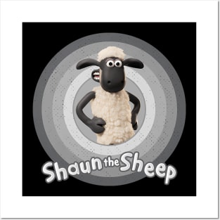 Vintage TV Series The Sheep Cartoon Shaun Posters and Art